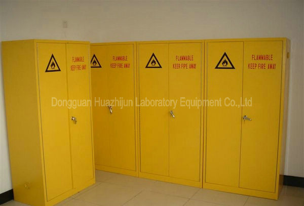 Acid Resistant Flammable Safety Cabinet Liquid Cupboard With Double Doors