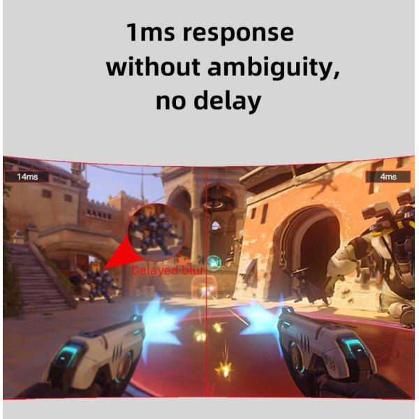 27 Inch 165Hz Gaming Desktop Monitor HDMI DP Interfaces Rotating Stand