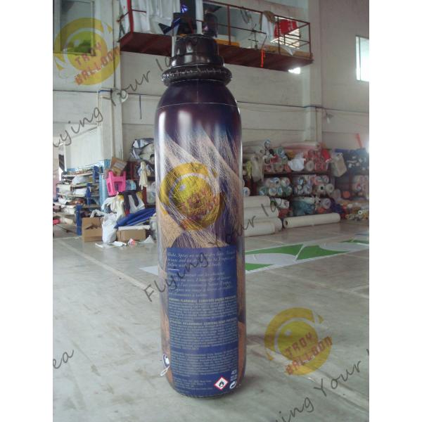 Black Giant Inflatable Bottle / Nylon Tall Custom Inflatable Products