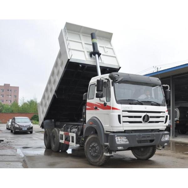 New 375hp Beiben Truck Heavy Duty Dump Truck Front Lifting Manual Type Transmission
