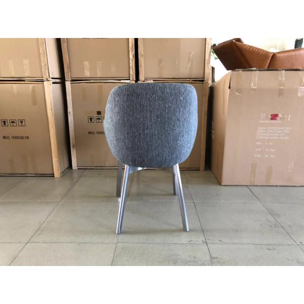 Clap Padded armchair / Clap Padded armchair - Fabric & plastic legs - Kartell