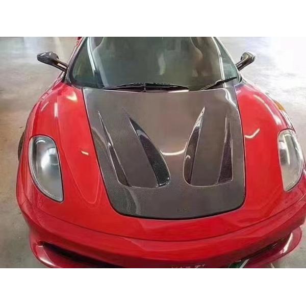 High Quality Carbon Fiber for Ferrari F430 Carbon Fiber Hood Engine Hatch Hood F430 Engine Cover