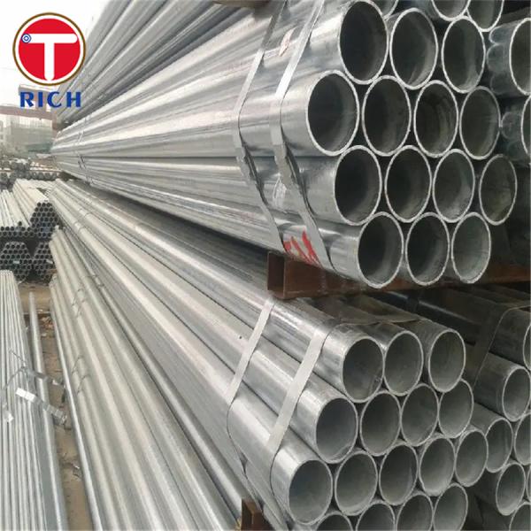 JIS G3452 SGP Carbon Steel Welded Pipe Hot Dip Galvanized Steel Pipe For Ordinary Piping