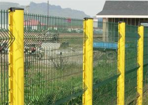 Cheap Colored Steel Wire Mesh Security Fence , Garden Mesh Fencing Durable Easy Install wholesale