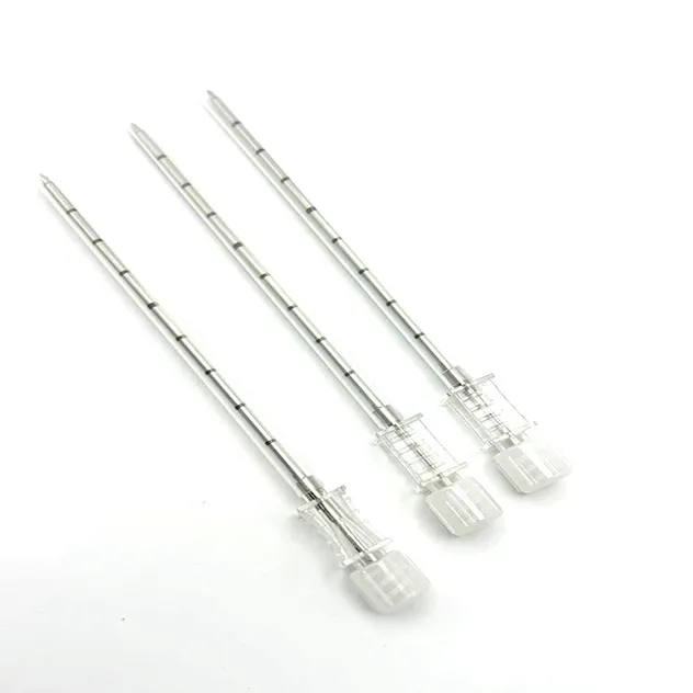 Stainless Steel Capillary Puncture Needlestainless Steel Capillary Puncture Needle Eight-Sided Needle Graduation Marking Eight-Sided Needle Graduation
