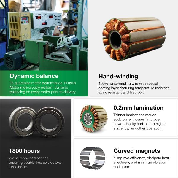 80100 High Torque Hall Sensored Highly Customized Brushless DC Motor For Power Tool