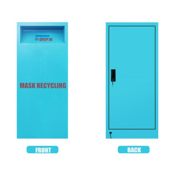 0.7mm Steel Sheet 0.15 CBM Discarded Mask Collection Cabinet