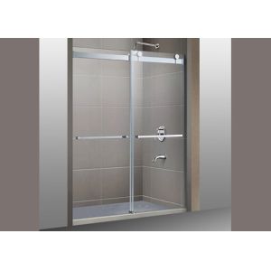 China Customized Bath Shower Glass , Clear Toughened Glass 4-12mm Thickness on sale