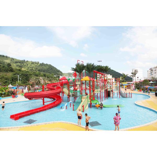 Children'S Outdoor Play Equipment , Commercial Playground Equipment SW-AB IV