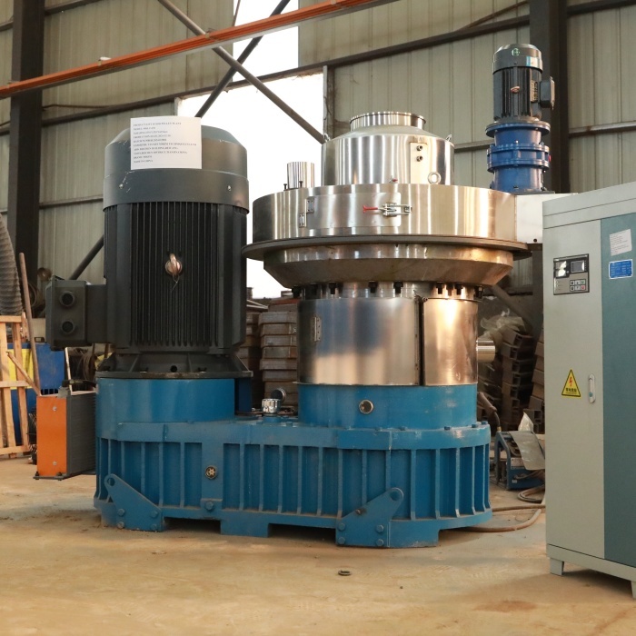 Biomass Sawdust Wood Pellet Mill for Organic Manure Alfalfa Fuel 1-10 T/H