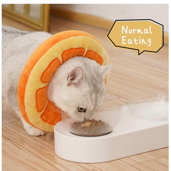 Cat Cone Recovery Collar After Surgery Soft Cat Recovery Collar With PP Cotton Filling