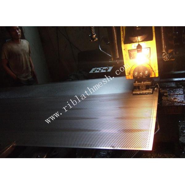 Round Type Hole SS304 Ss Perforated Sheet 0.3mm Thickness 10cm Dia