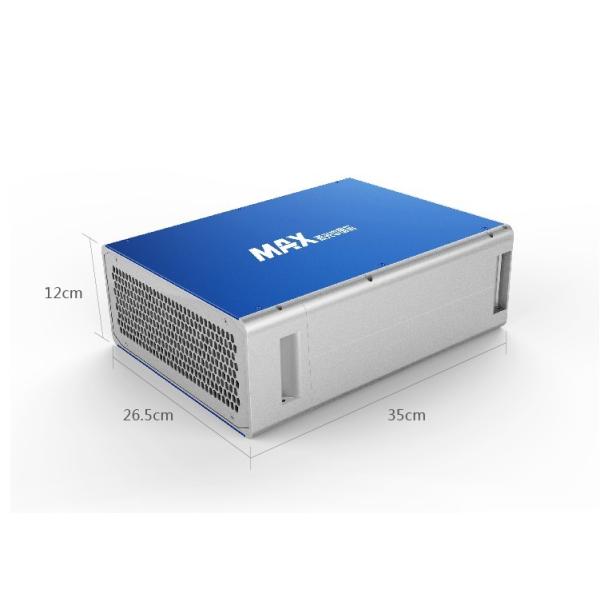 23 VAC 50W Fiber Laser Source , Fiber Optic Light Source Air Cooling Pulse Working Mode