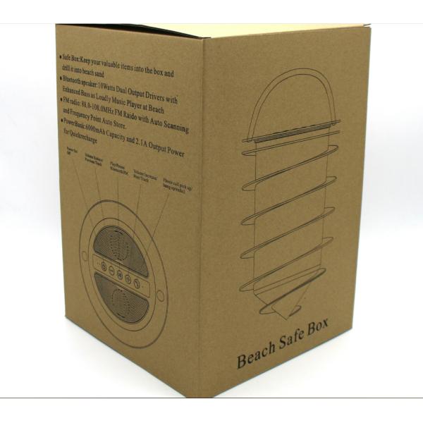 beach storage bucket beach vault safe box