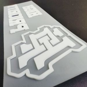 China 3D Rubber Heat Transfer Stickers For Branding The T shirts And Athletic Clothing on sale