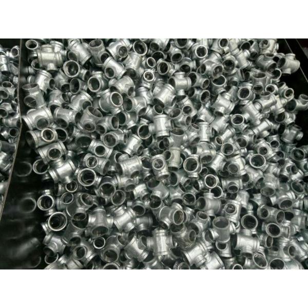 Threaded Connection Cast Iron Pipe Fittings for Plumbing Systems PN10 / PN16 ZG230-450