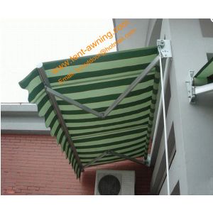 Cheap Outdoor Waterproof Pation Balcony Porch Manual Retractalbe Awning wholesale