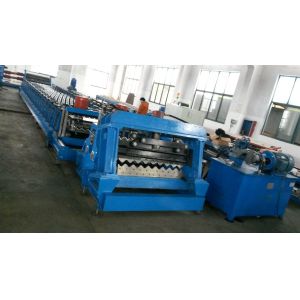 Hydraulic Roofing Sheet Forming Machine , Roll Forming Machinery