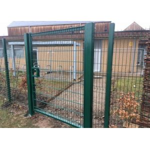 Cheap 1.2*1m Metal Garden Fence Gate With Security Lock wholesale