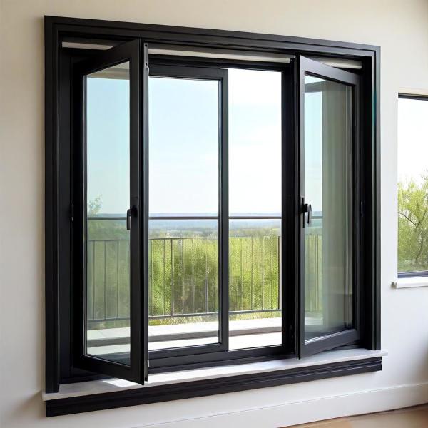 OEM Aluminium Alloy Sliding Windows , Soundproof Aluminum Profile Sliding Window