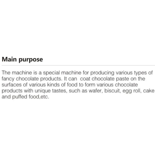 Chocolate Coating Machine