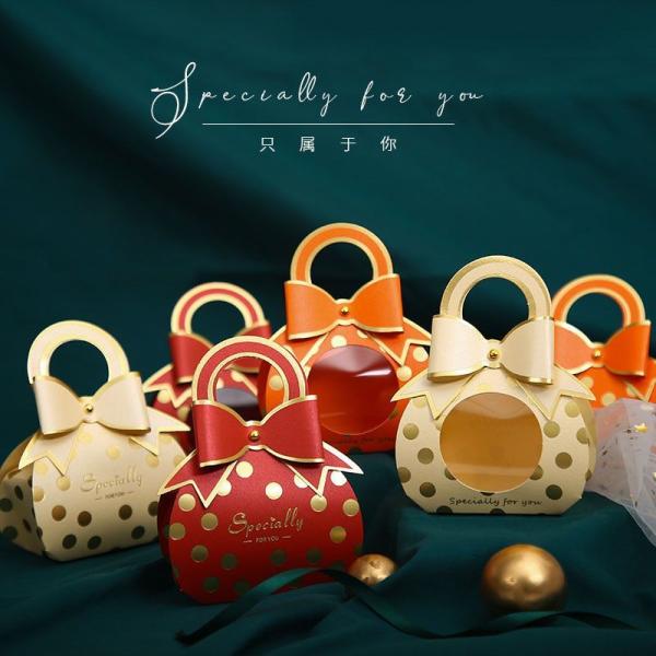 Halloween Candy Customized Gift Box Packaging White Card Paper Gift Box