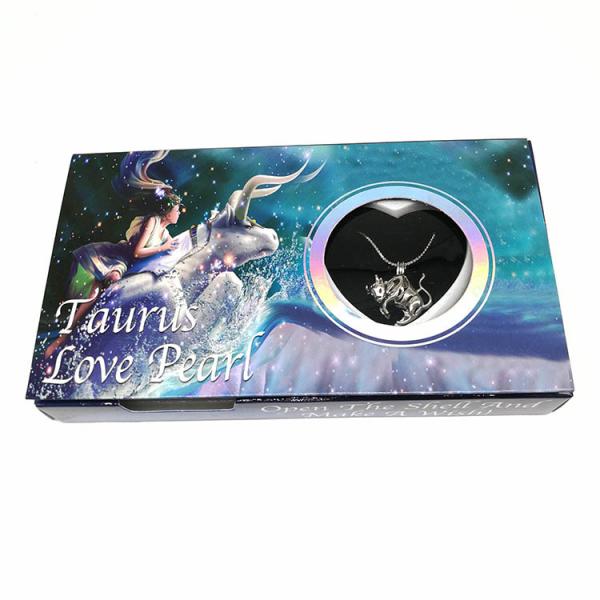 12 Horoscope Zodiac Wish Pearl Necklace Gift Set Innovative New Year Gift