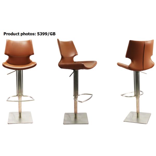 Stainless Steel 78cm Adjustable Swivel Counter Stools