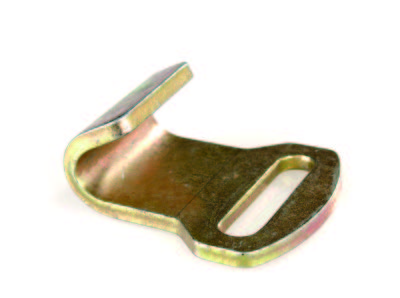 5T Black Ratchet Tie Down Straps , 2 Inch Flat Hook Ratchet Straps