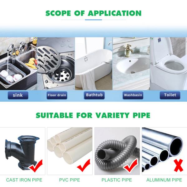 Hot Selling Powerful Premium Sink Drain Cleaner Drain Pipe Cleaner