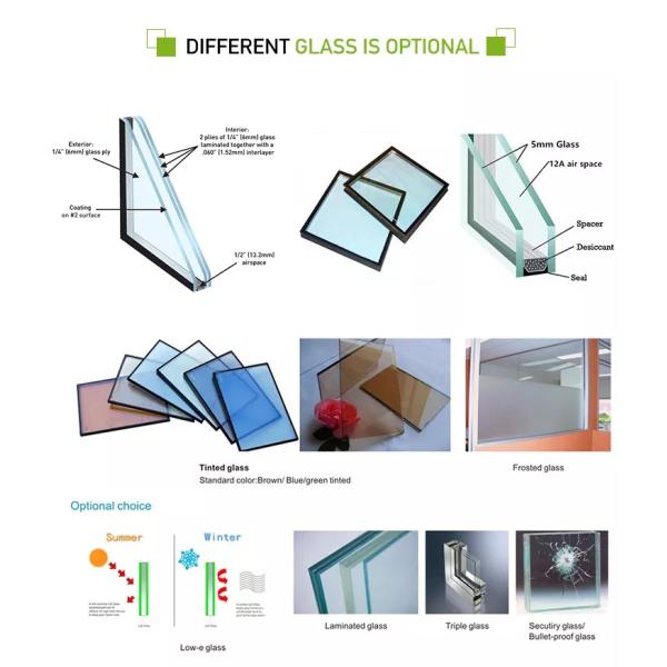 Tesia Double Glazed Temperated High Quality Aluminum Alloy Sliding Windows and Doors