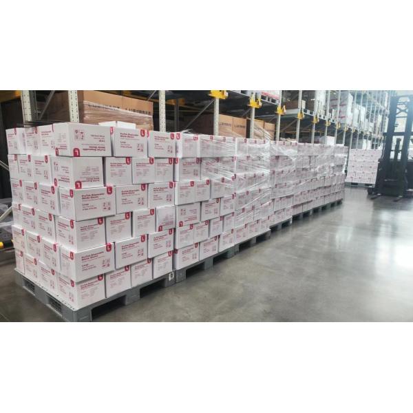 Powder-Free Disposable Blue Vinyl Nitrile Gloves for Medical Examination and Cleaning