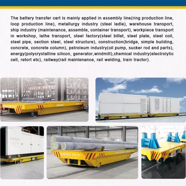 Ferry transfer cart enable cargo transfer between cross railways