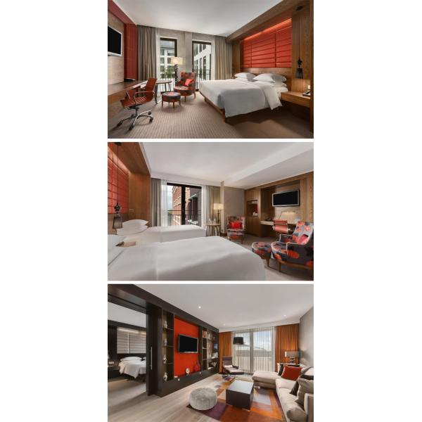 OEM Cherry Wood PAKEN Contemporary Bedroom Sets