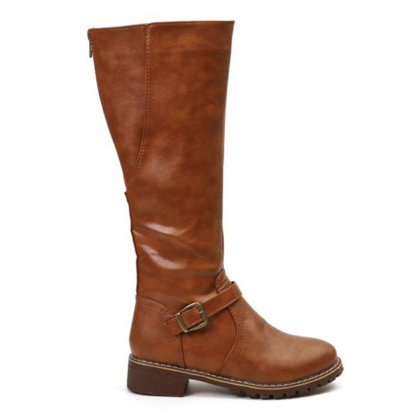 High Heel Women Shoe Boots Mid Calf Height For Autumn Winter