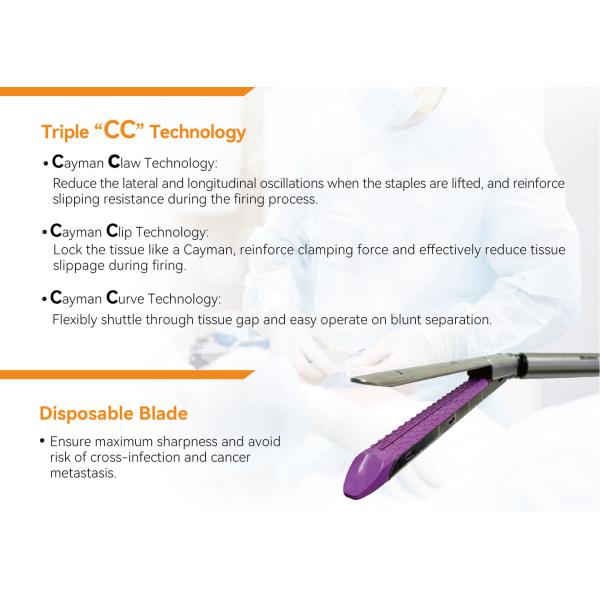 Single Use Medical Endoscopic Stapler With Intelligent Staple Height