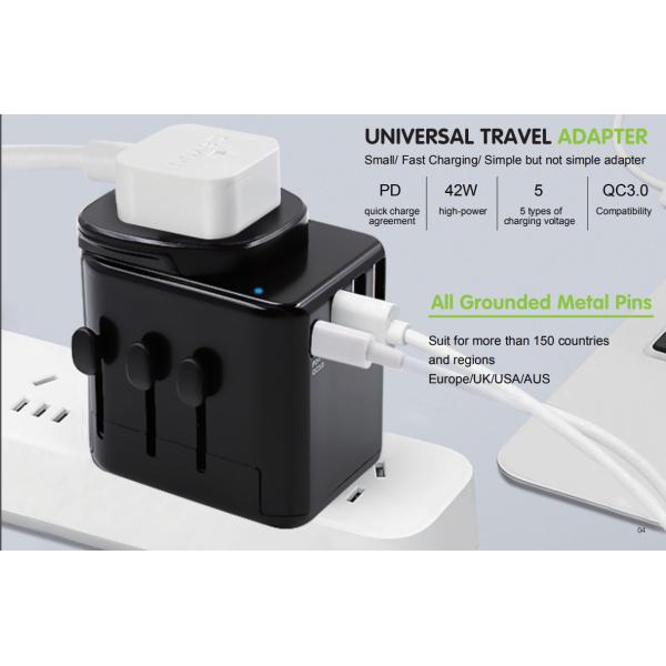 Dual Port Type C RoHS Certificate Fast Usb Wall Charger