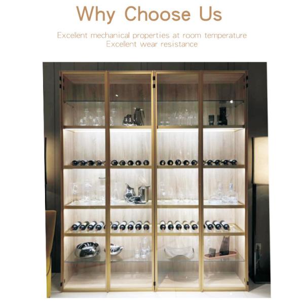 Black Kitchen Cabinet Drawer 450mm Aluminum Alloy Frame