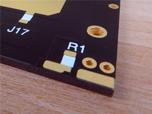 F4BTM350 2-layer PCB 3.048mm 120mil substrate core laminate 35um copper weight using in Microwave and RF Systems