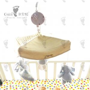 China 30cm Baby Bedding Set 100% Polyester Loveable Infant Turnning Music Cod on sale
