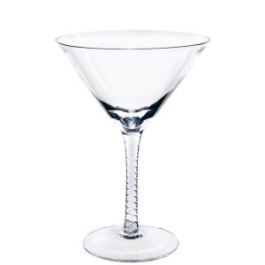 Cheap Transparent Goblet Cocktail Glass Crystal Cut Martini Glass For Bars wholesale