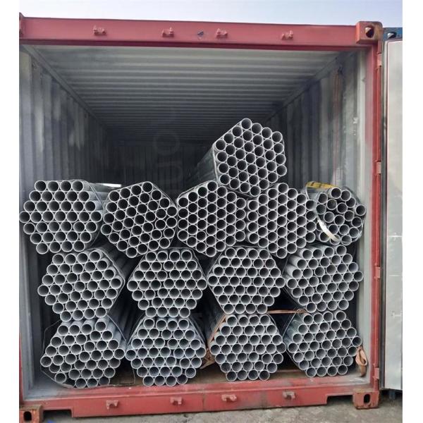 EMT Pipe Hot Dip Galvanized Mild Steel Welded Pipes ASTM DN350 DN50 1 inch 1.5 inch For Construction GI Steel Pipe