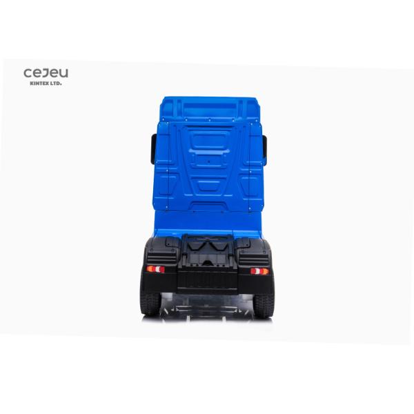 Kids White Mercedes Benz Actros Ride On Truck Can Add Trailer