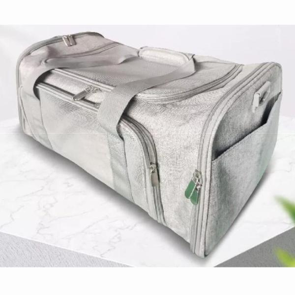 Airline Approved Breathable Collapsible Soft Sided Dog Carrier Bag With Mesh Window