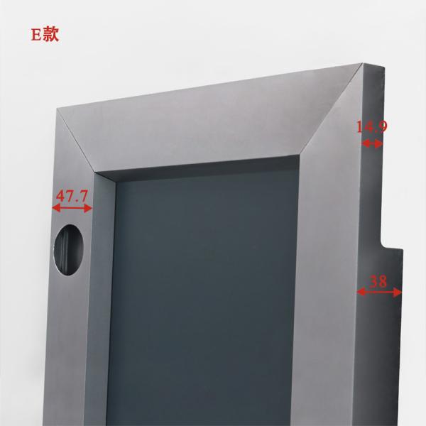 OEM Ultra Narrow Glass Door Aluminium Frame For Sliding Door