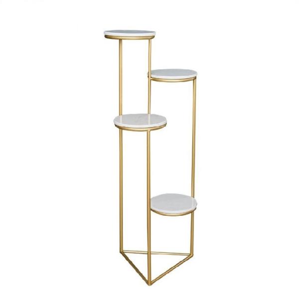 Wholesale home garden metal flower pot rack metal flower stand