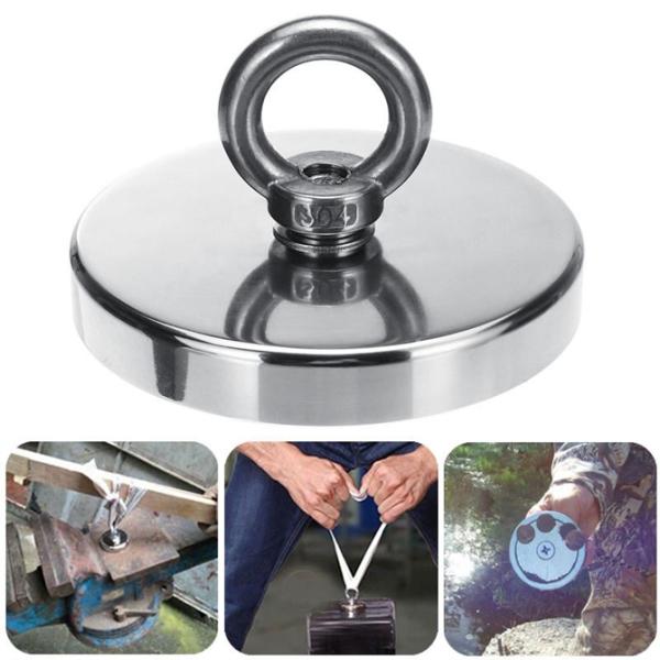 High Tolerance Strong Magnetic Salvage Set Magnet Hooks with ISO9001 2008 Certificate