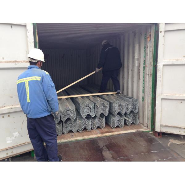 Q235 Q345 Galvanized Steel Highway Guardrail Fishtail End for Customized Projects