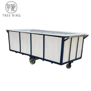 Cheap Roto Molding Heavy Duty 2500L Poly Truck Box For Wet Fabric Industrial wholesale