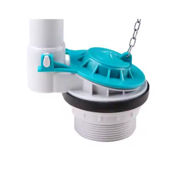 Toilet Flush Valve Plastic Mechanism With Flapper Anti Lock Braking Device